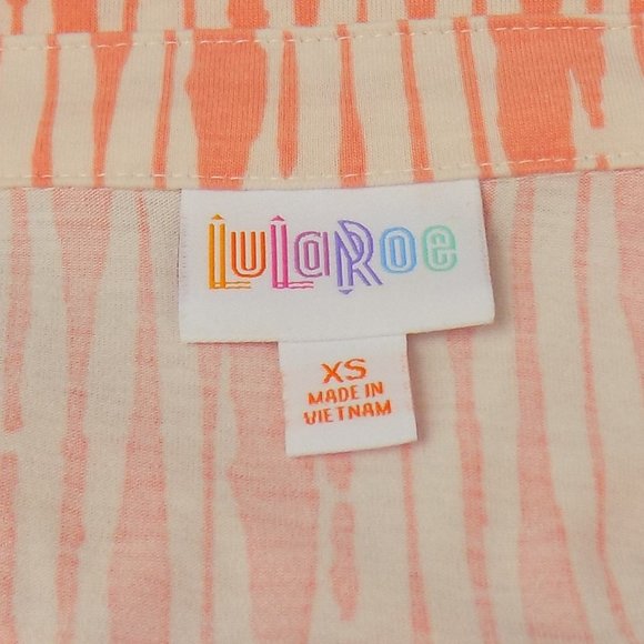 LuLaRoe Valentina Button Front Top Size XS NWT - Picture 6 of 12